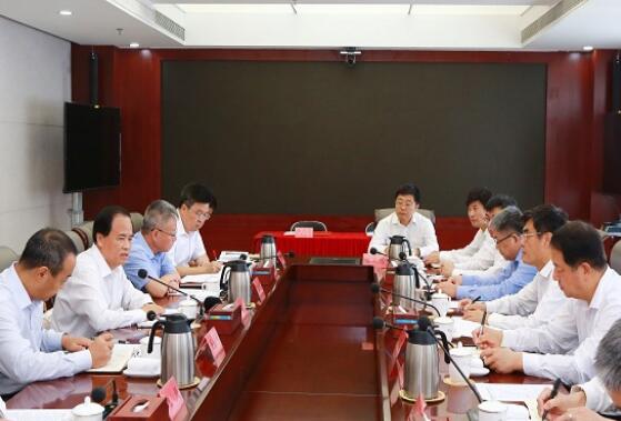 舒印彪拜會海南省委書記劉賜貴、省長沈曉明