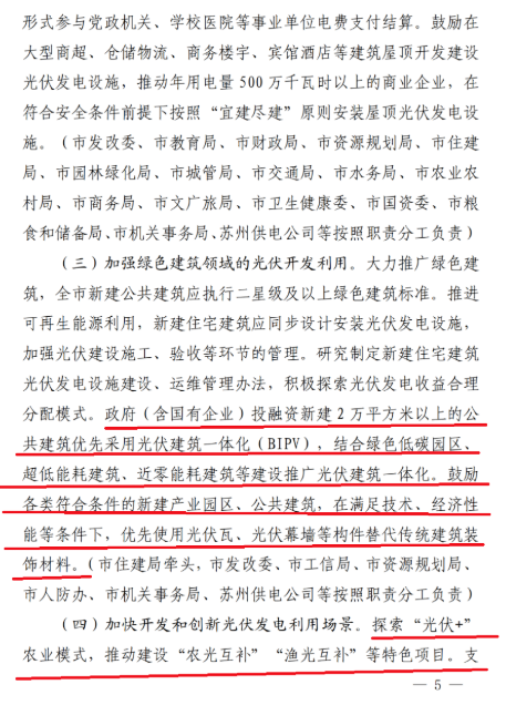 蘇州：國企廠房100%安裝分布式光伏！