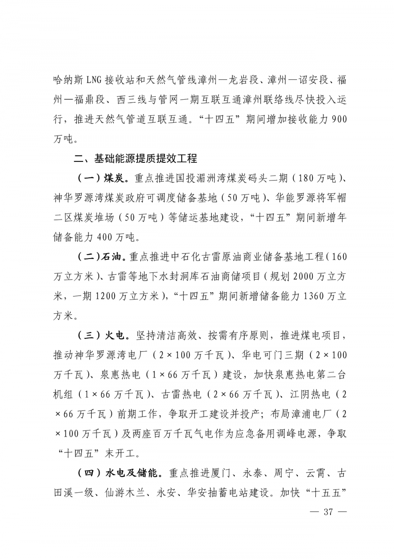 光伏新增300萬千瓦！福建省發(fā)布《“十四五”能源發(fā)展專項規(guī)劃》