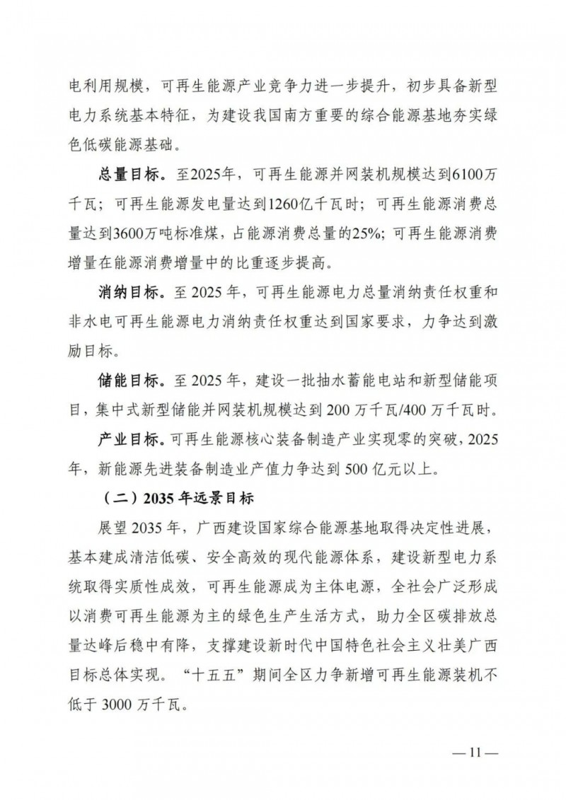 廣西“十四五”規(guī)劃：大力發(fā)展光伏發(fā)電，到2025年新增光伏裝機15GW！