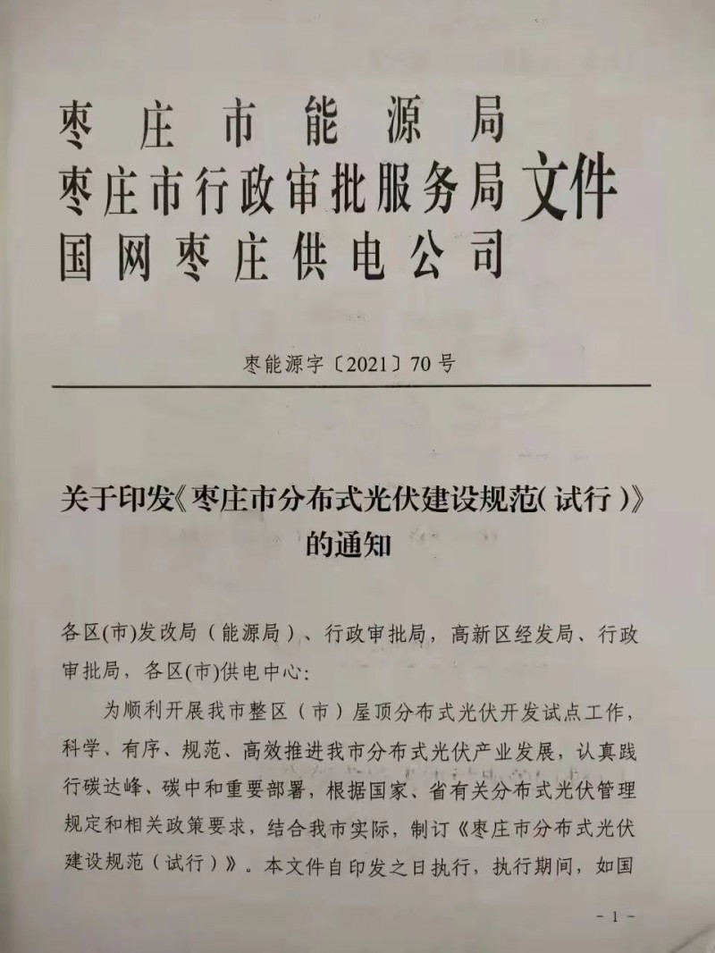 就地就近消納！光伏開發(fā)規(guī)模不應(yīng)超過電負(fù)荷60%！