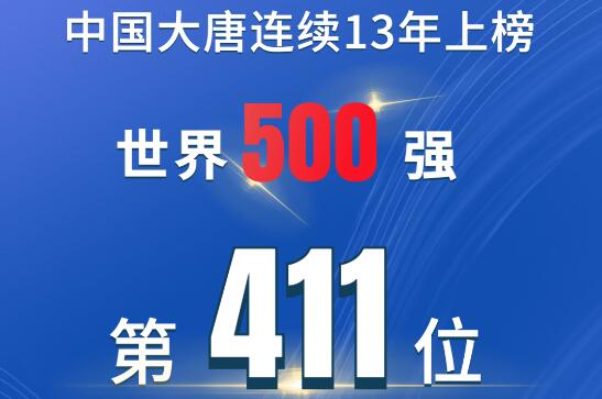 中國(guó)大唐連續(xù)13年上榜世界500強(qiáng)