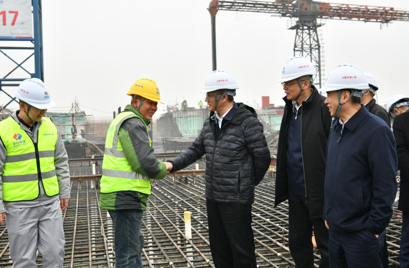 中國電建黨委副書記、總經(jīng)理王斌赴基層開展安全生產(chǎn)督導(dǎo)并調(diào)研