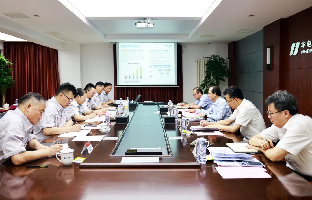 中國華電黨組書記、董事長江毅赴天津區(qū)域開展領題調研
