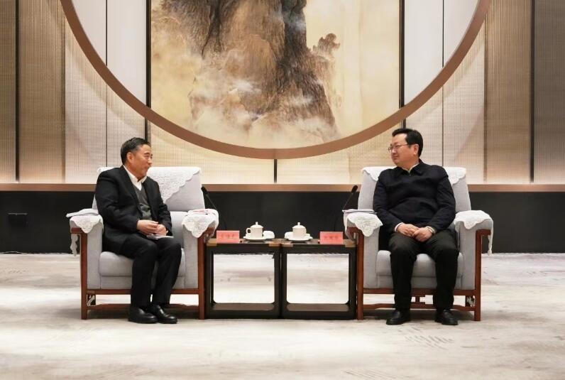 中國能建黨委書記、董事長宋海良拜會河北省委常委，雄安新區(qū)黨工委書記、管委會主任張國華并開展實地考察