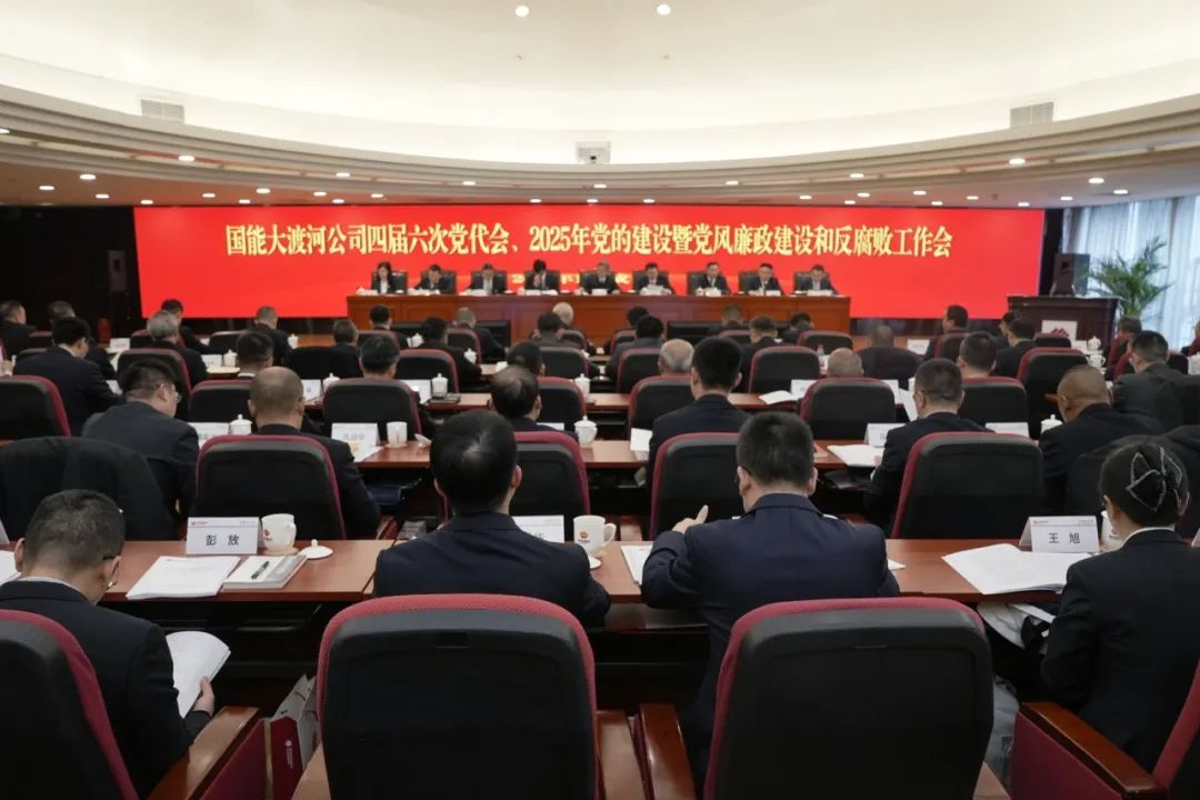 國能大渡河公司召開四屆第六次黨代會、2025年黨的建設(shè)暨黨風(fēng)廉政建設(shè)和反腐敗工作會