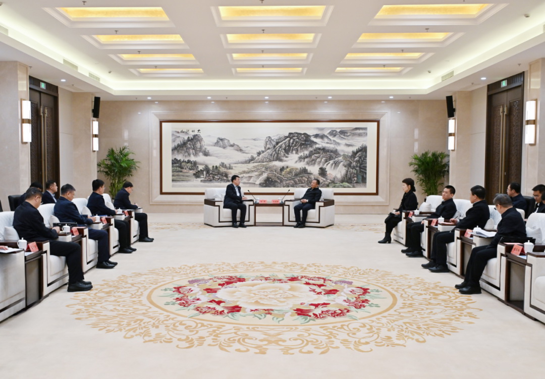 大唐集團(tuán)董事長呂軍、總經(jīng)理張傳江拜會(huì)內(nèi)蒙古自治區(qū)黨委書記孫紹騁政府主席王莉霞