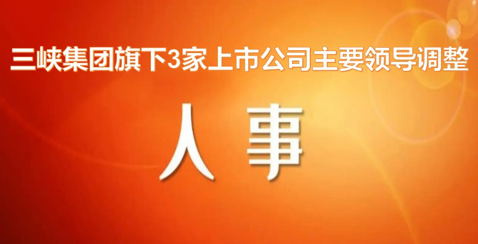 電力央企密集調(diào)整旗下上市公司領(lǐng)導(dǎo)層！