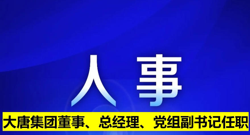 大唐集團(tuán)董事、總經(jīng)理、黨組副書記任職